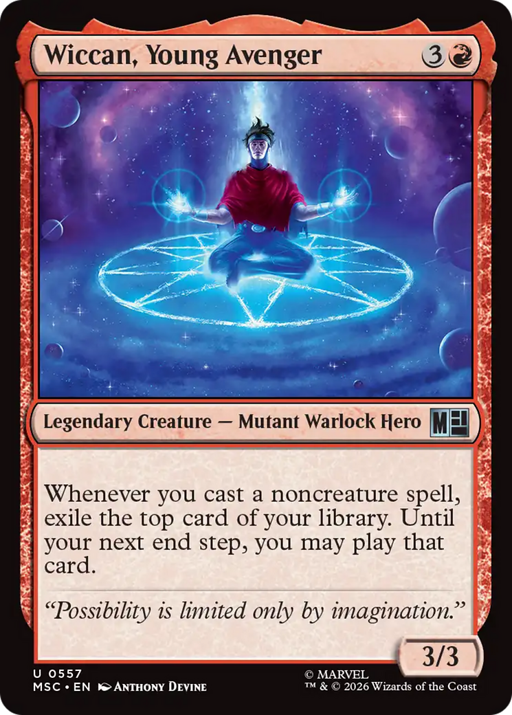 Wiccan, Young Avenger [Marvel Super Heroes Commander] | Black Swamp Games