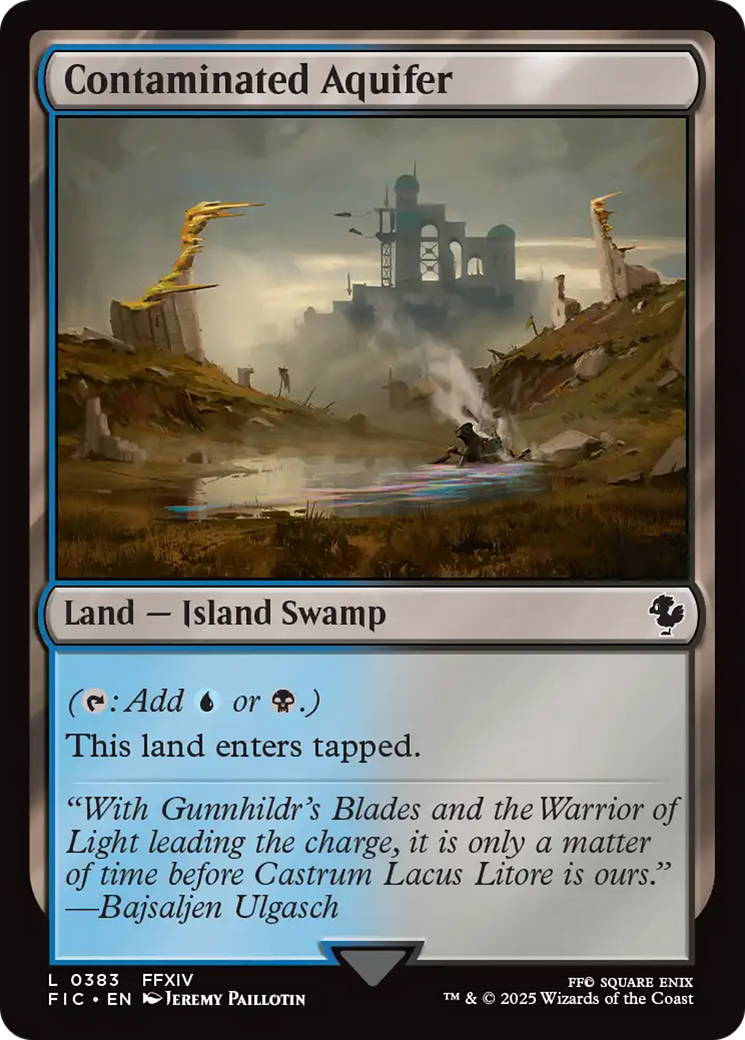 Contaminated Aquifer [FINAL FANTASY Commander] | Black Swamp Games
