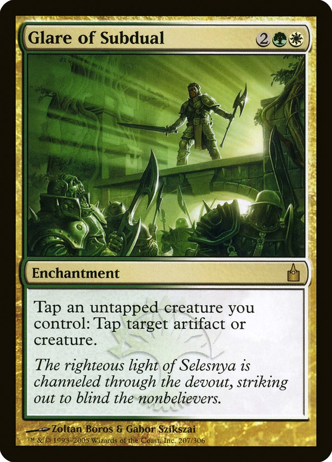 Glare of Subdual [Ravnica: City of Guilds] | Black Swamp Games