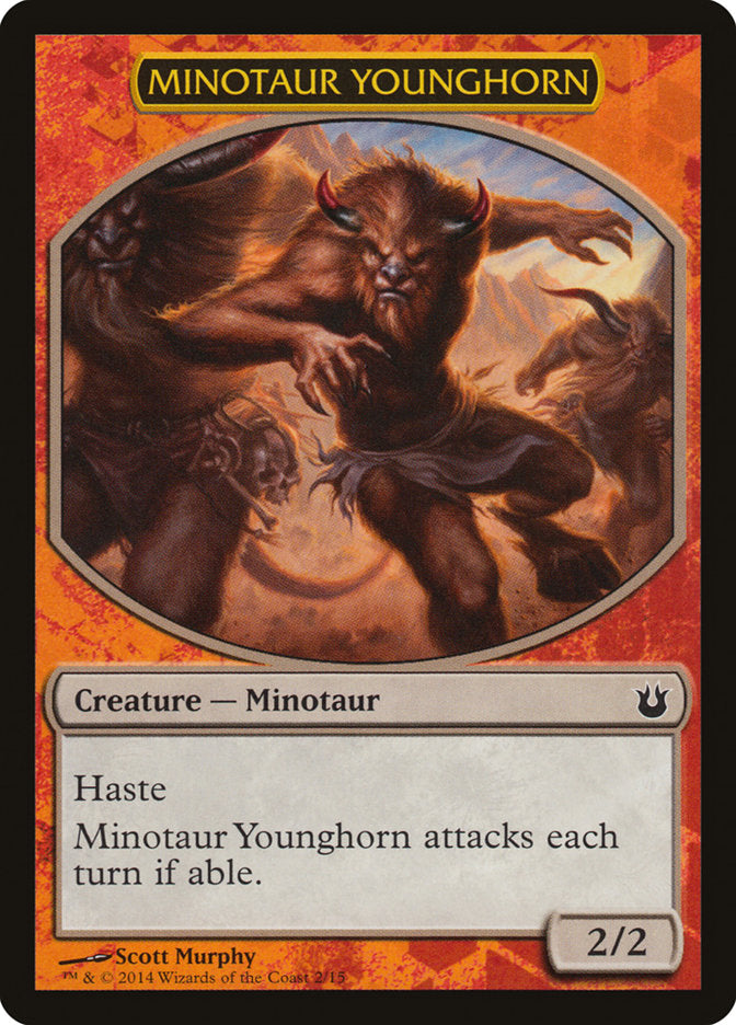 Minotaur Younghorn [Born of the Gods Battle the Horde] | Black Swamp Games