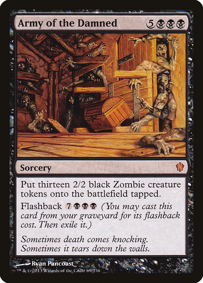 Army of the Damned [Commander 2013] | Black Swamp Games