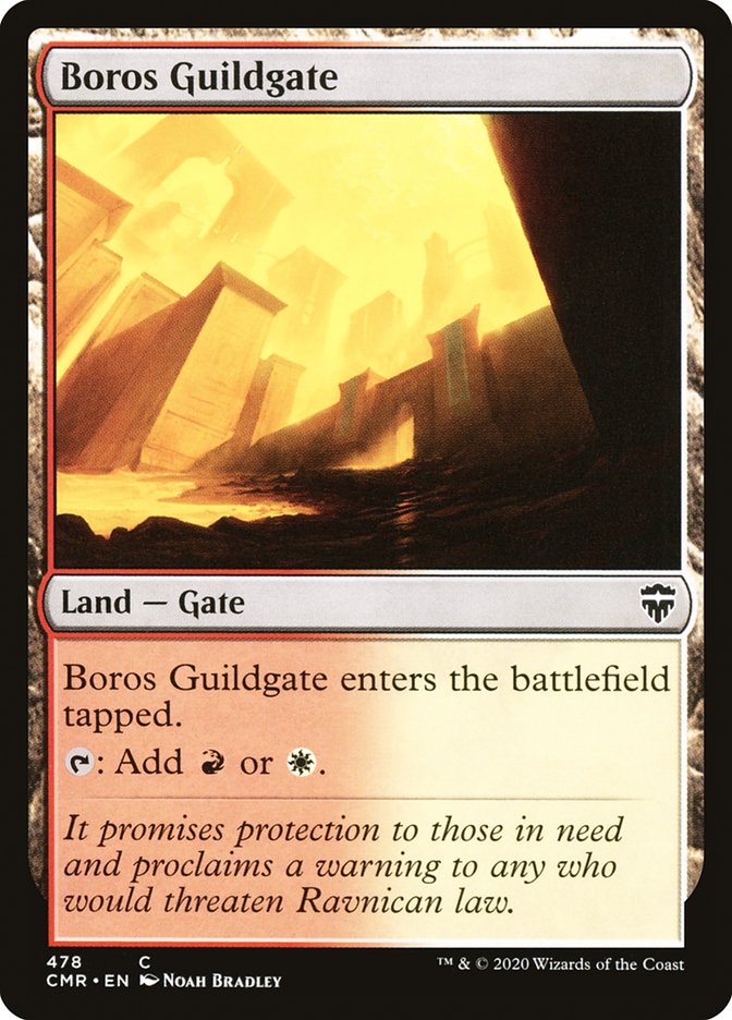 Boros Guildgate [Commander Legends] | Black Swamp Games