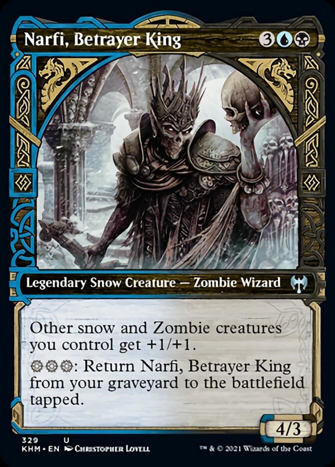 Narfi, Betrayer King (Showcase) [Kaldheim] | Black Swamp Games