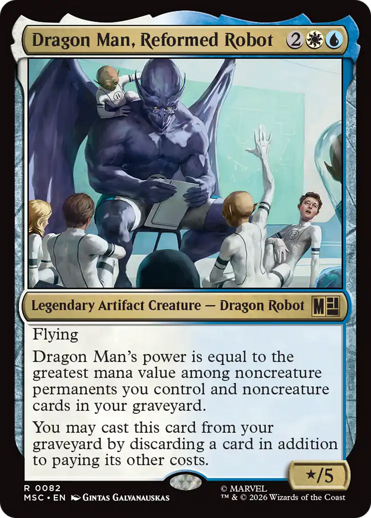 Dragon Man, Reformed Robot [Marvel Super Heroes Commander] | Black Swamp Games