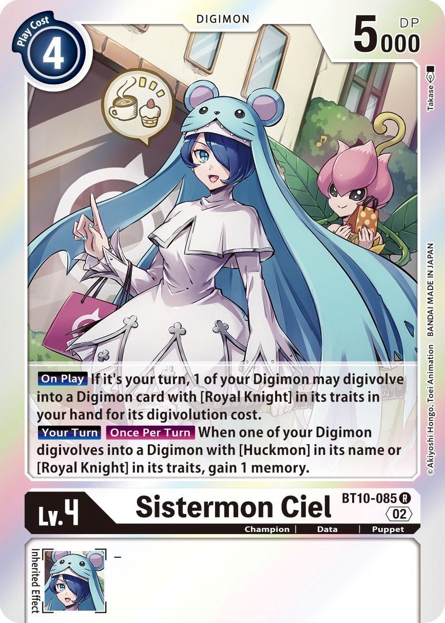 Sistermon Ciel [BT10-085] [Xros Encounter] | Black Swamp Games