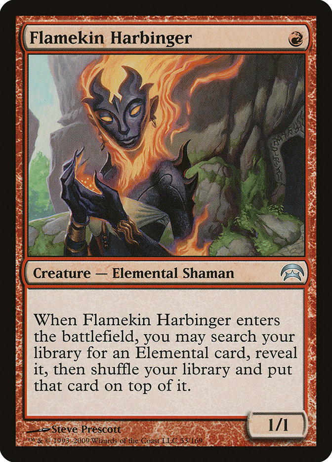Flamekin Harbinger [Planechase] | Black Swamp Games