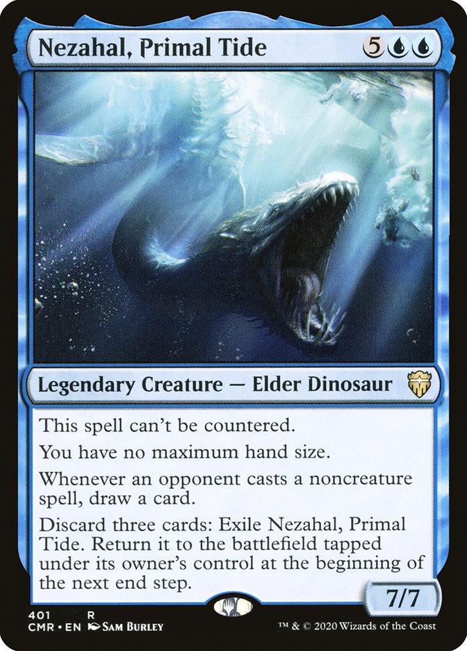 Nezahal, Primal Tide [Commander Legends] | Black Swamp Games