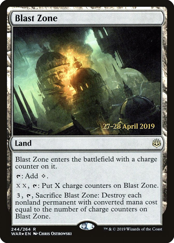 Blast Zone [War of the Spark Prerelease Promos] | Black Swamp Games