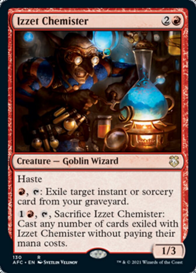 Izzet Chemister [Dungeons & Dragons: Adventures in the Forgotten Realms Commander] | Black Swamp Games