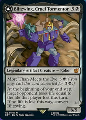 Blitzwing, Cruel Tormentor // Blitzwing, Adaptive Assailant [Transformers] | Black Swamp Games