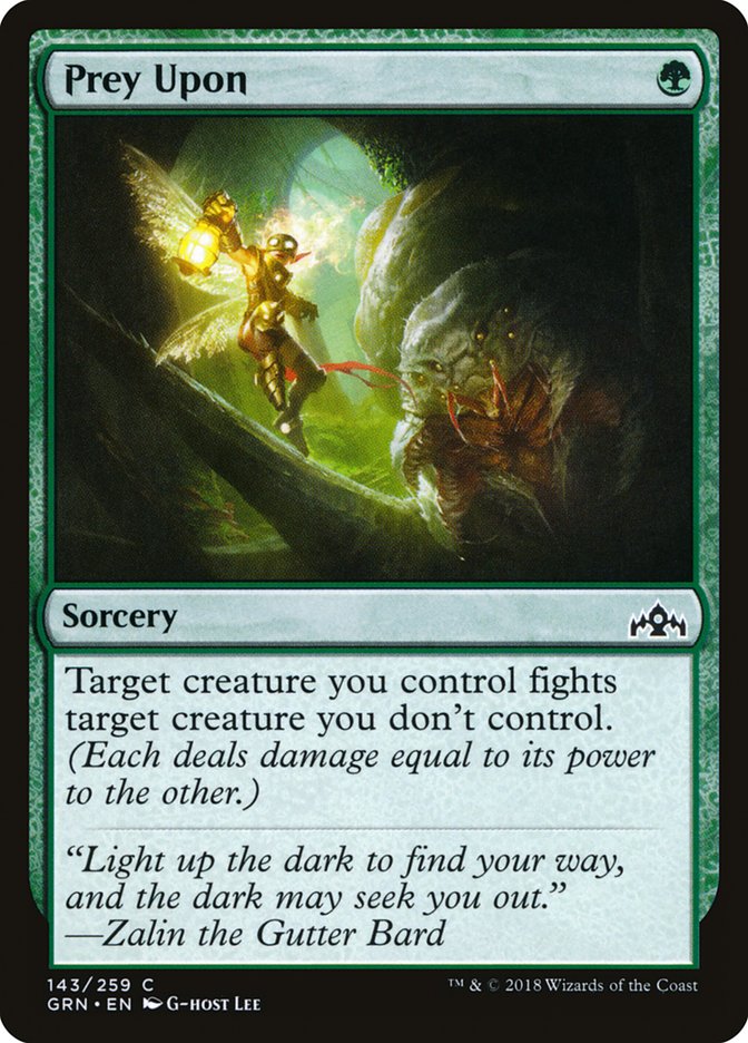 Prey Upon [Guilds of Ravnica] | Black Swamp Games