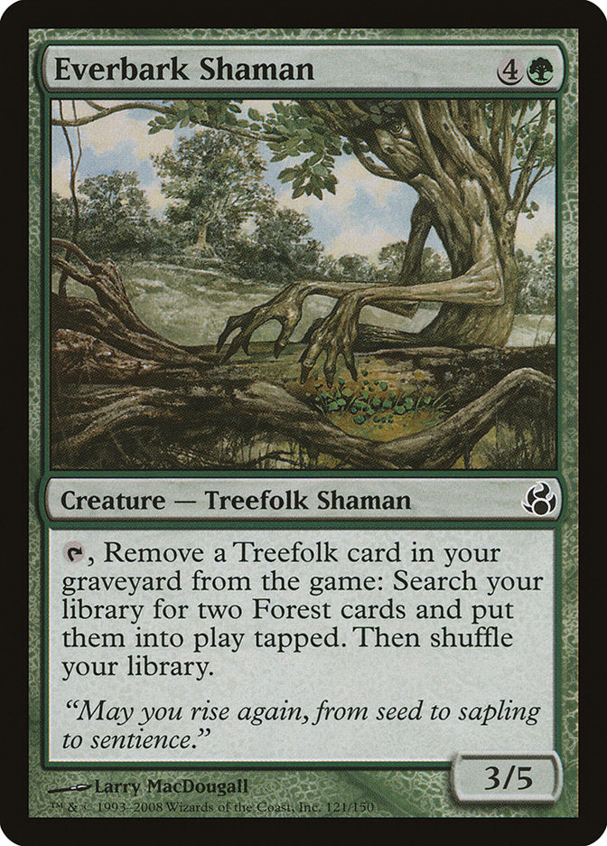 Everbark Shaman [Morningtide] | Black Swamp Games