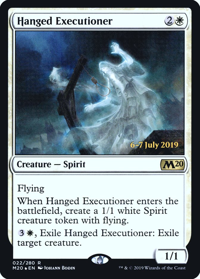 Hanged Executioner [Core Set 2020 Prerelease Promos] | Black Swamp Games