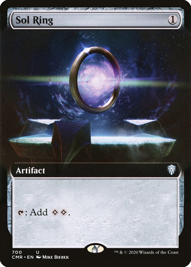 Sol Ring (Extended Art) [Commander Legends] | Black Swamp Games