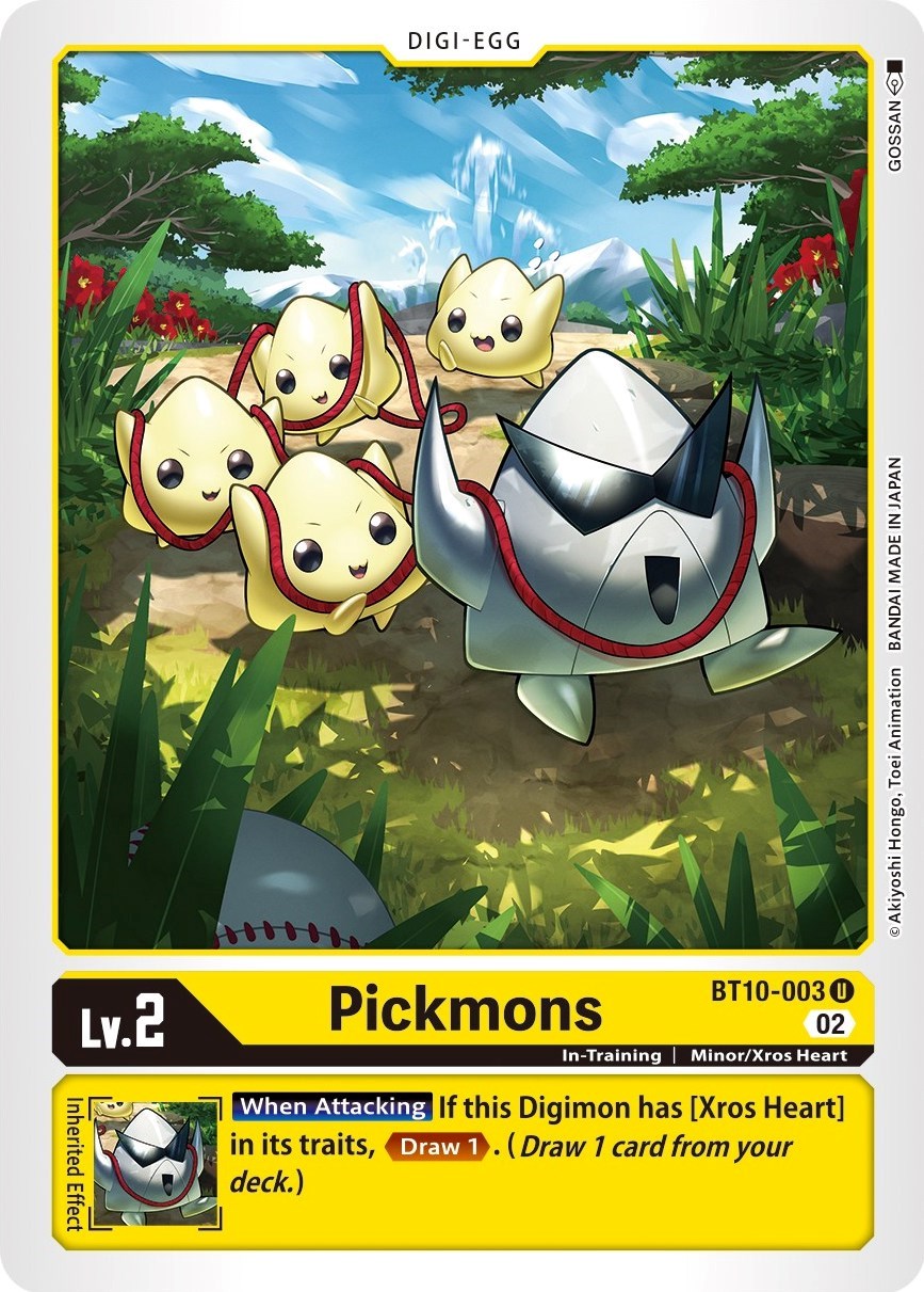 Pickmons [BT10-003] [Xros Encounter] | Black Swamp Games