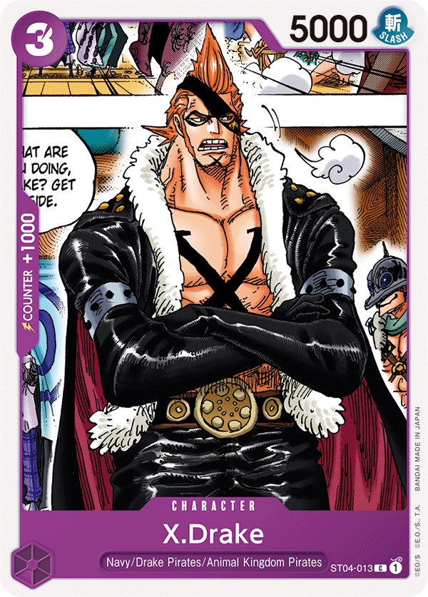 X.Drake [Starter Deck: Animal Kingdom Pirates] | Black Swamp Games