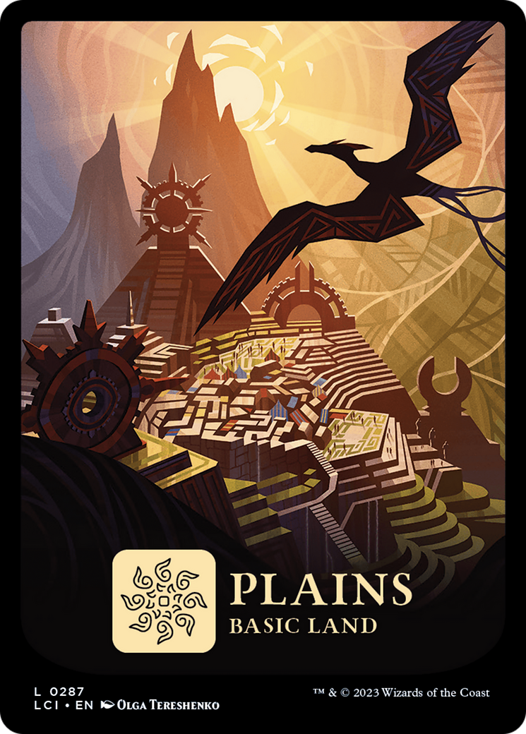 Plains (0287) [The Lost Caverns of Ixalan] | Black Swamp Games