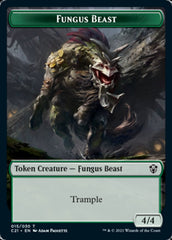 Demon // Fungus Beast Double-Sided Token [Commander 2021 Tokens] | Black Swamp Games