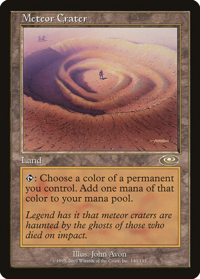 Meteor Crater [Planeshift] | Black Swamp Games