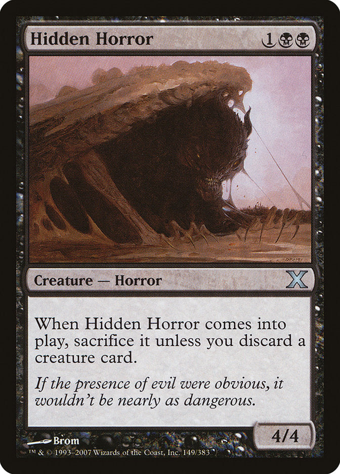 Hidden Horror [Tenth Edition] | Black Swamp Games