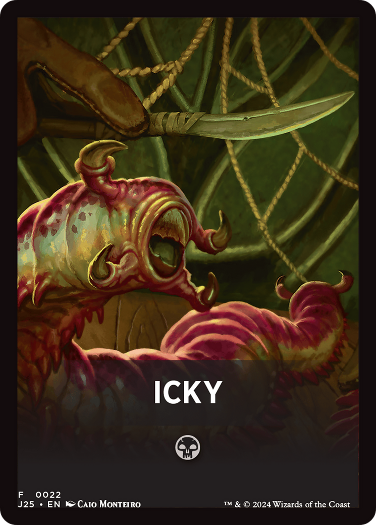 Icky Theme Card [Foundations Jumpstart Front Cards] | Black Swamp Games