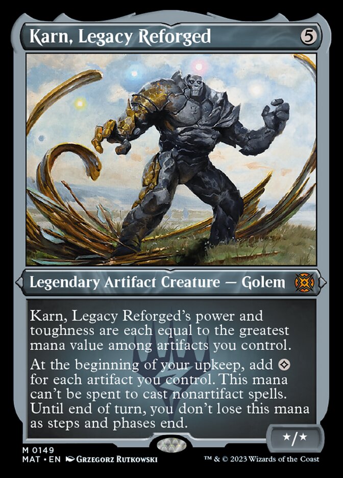 Karn, Legacy Reforged (Foil Etched) [March of the Machine: The Aftermath] | Black Swamp Games