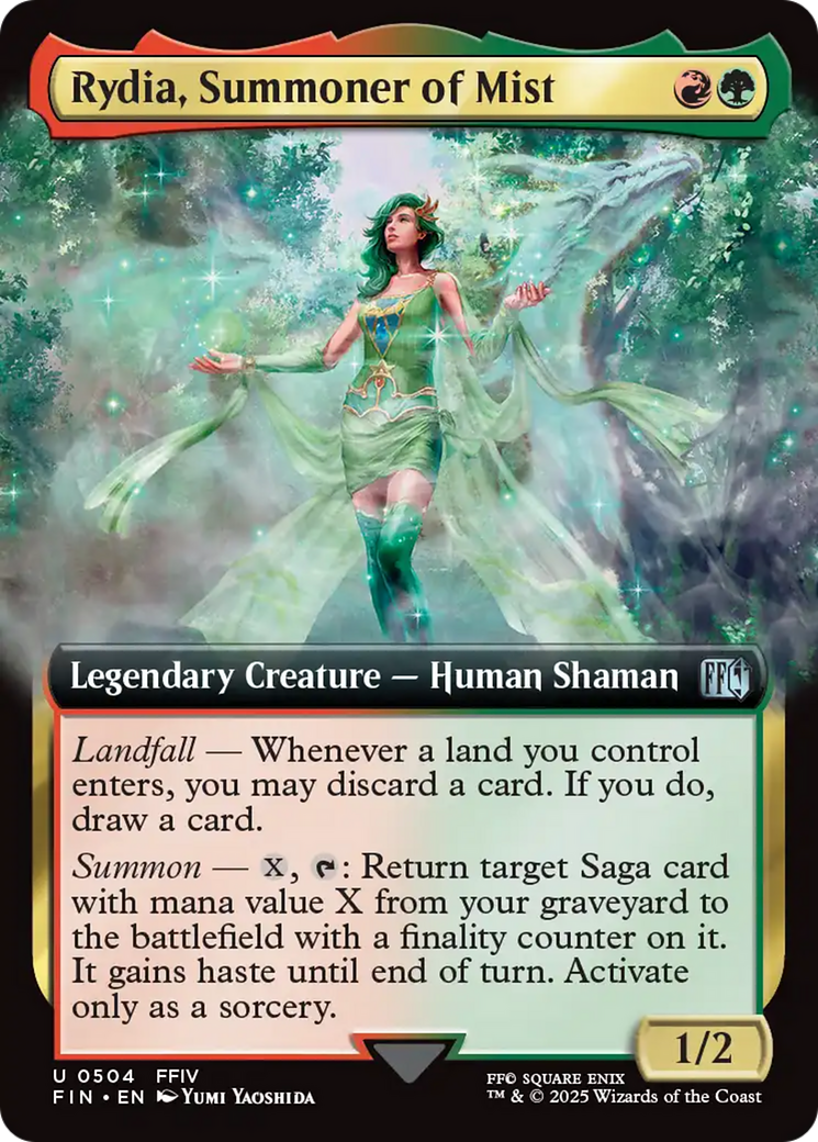 Rydia, Summoner of Mist (Extended Art) [FINAL FANTASY] | Black Swamp Games