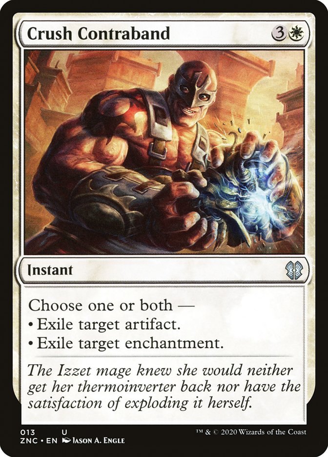 Crush Contraband [Zendikar Rising Commander] | Black Swamp Games