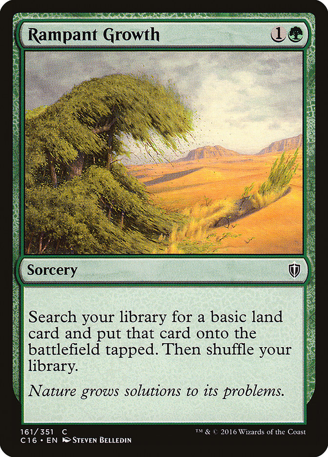 Rampant Growth [Commander 2016] | Black Swamp Games