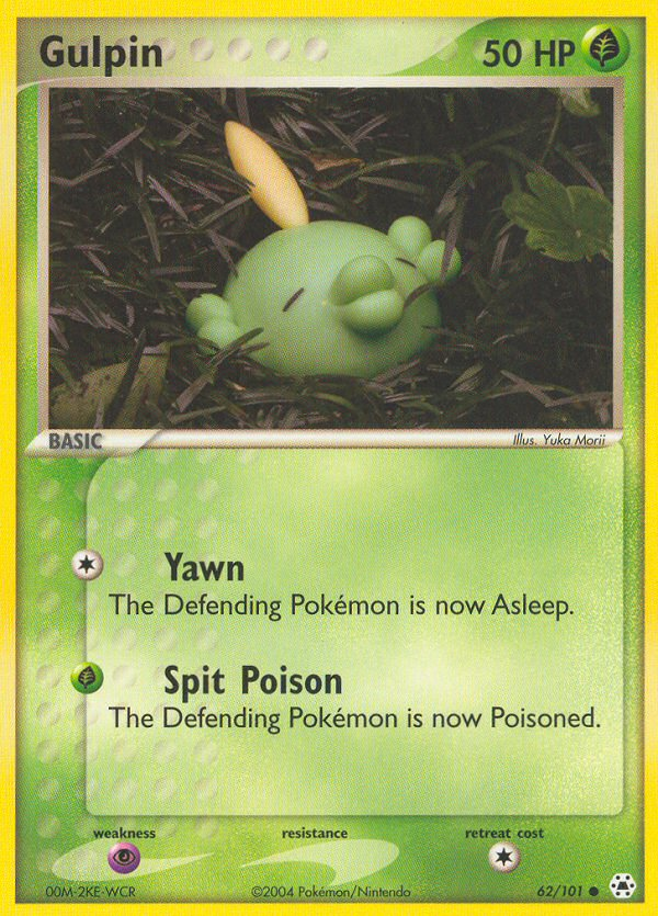 Gulpin (62/101) [EX: Hidden Legends] | Black Swamp Games