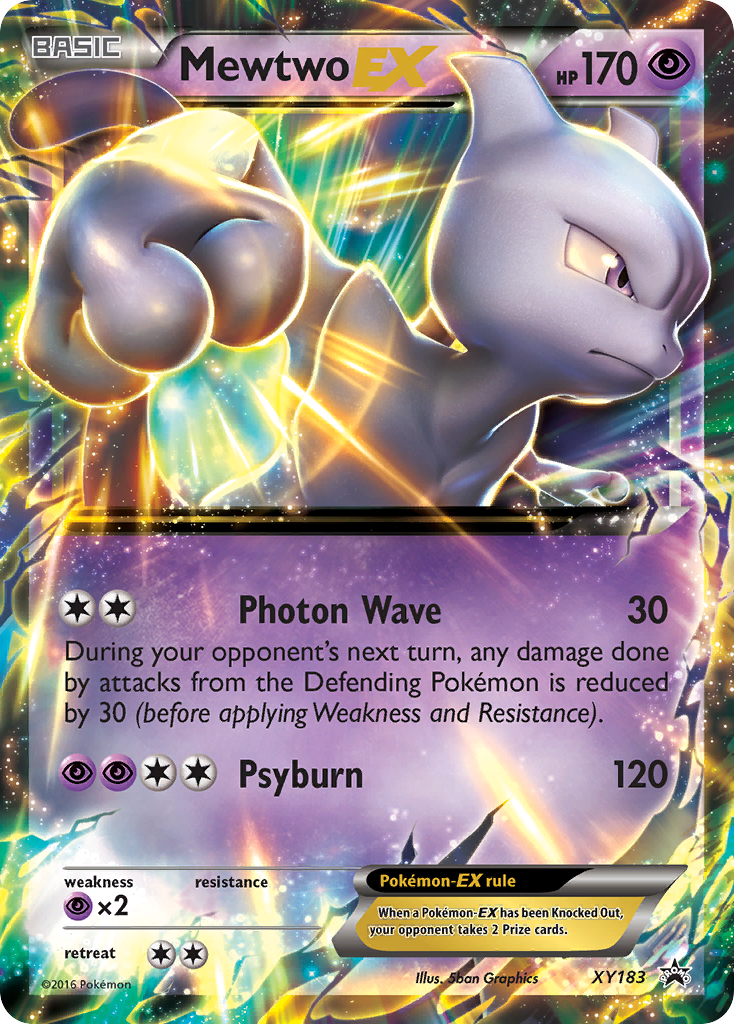 Mewtwo EX (XY183) [XY: Black Star Promos] | Black Swamp Games