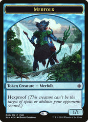 Merfolk // Treasure Double-Sided Token [Friday Night Magic 2018] | Black Swamp Games