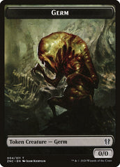 Faerie Rogue // Germ Double-Sided Token [Zendikar Rising Commander Tokens] | Black Swamp Games