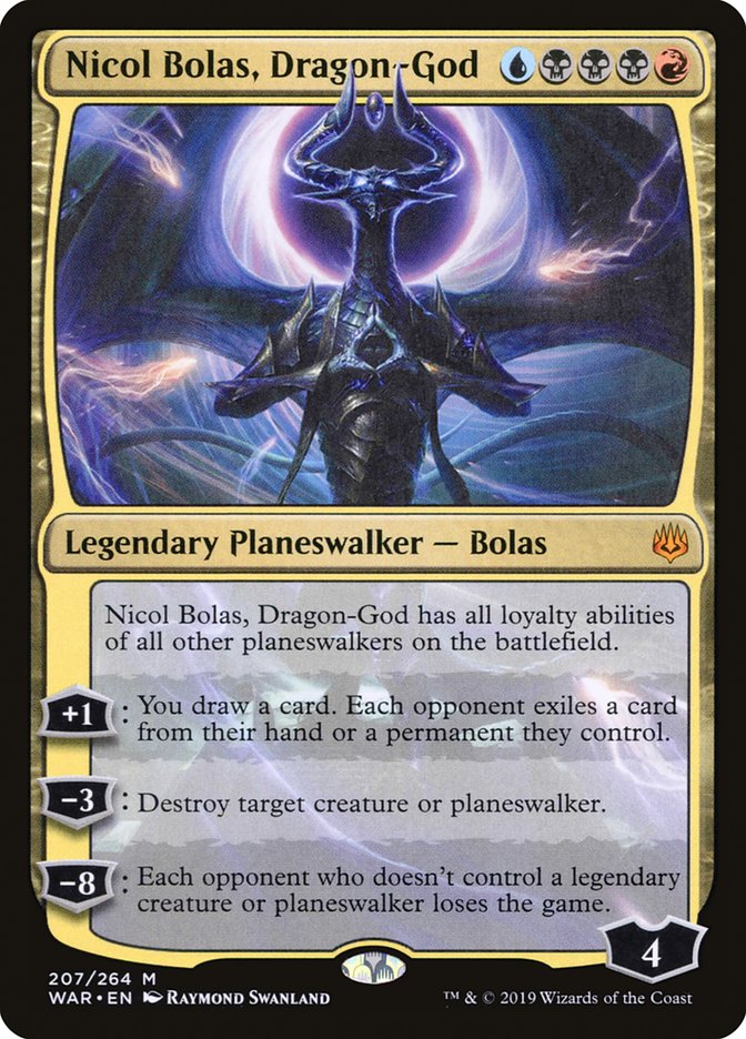 Nicol Bolas, Dragon-God [War of the Spark] | Black Swamp Games