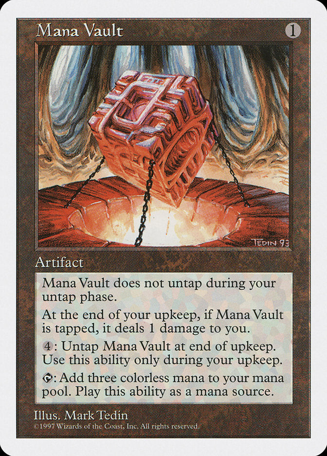 Mana Vault [Fifth Edition] | Black Swamp Games