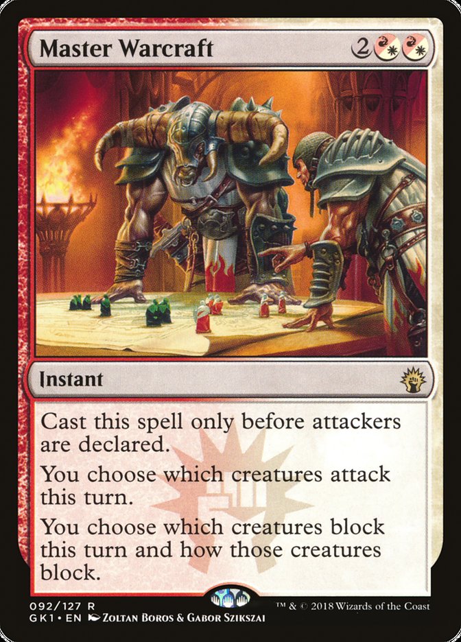 Master Warcraft [Guilds of Ravnica Guild Kit] | Black Swamp Games
