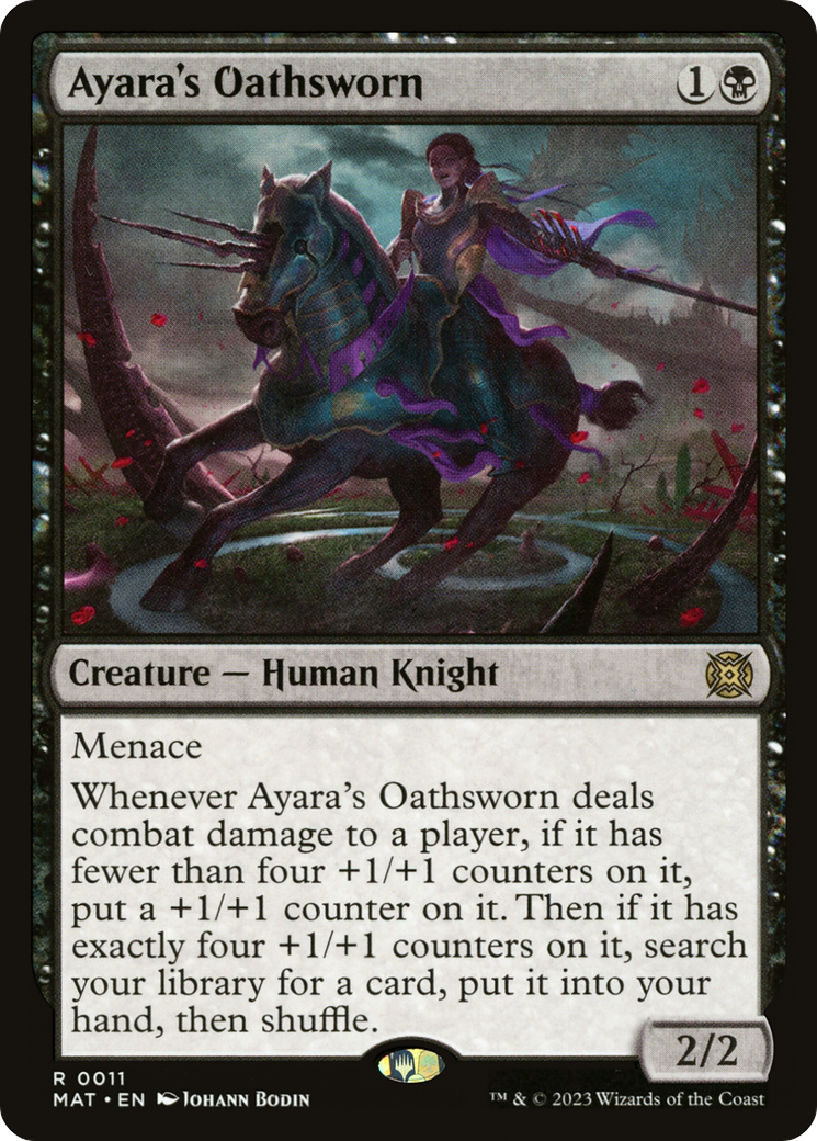 Ayara's Oathsworn [March of the Machine: The Aftermath] | Black Swamp Games