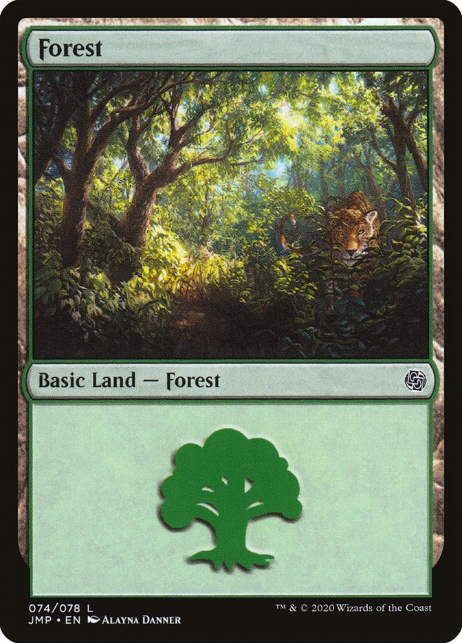 Forest (74) [Jumpstart] | Black Swamp Games