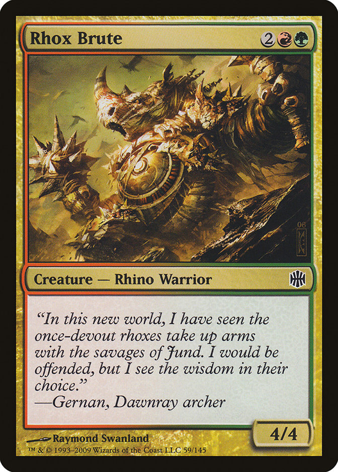 Rhox Brute [Alara Reborn] | Black Swamp Games