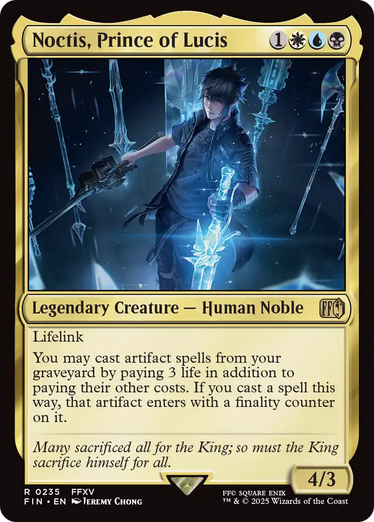 Noctis, Prince of Lucis [FINAL FANTASY] | Black Swamp Games