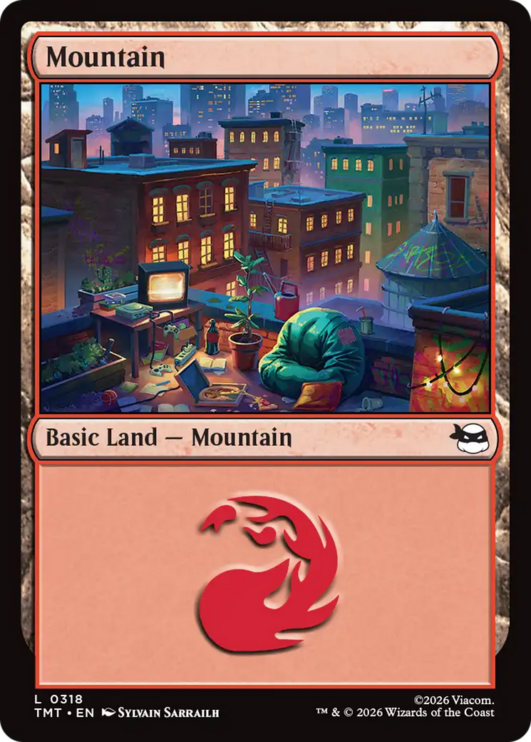 Mountain (0318) [Teenage Mutant Ninja Turtles] | Black Swamp Games