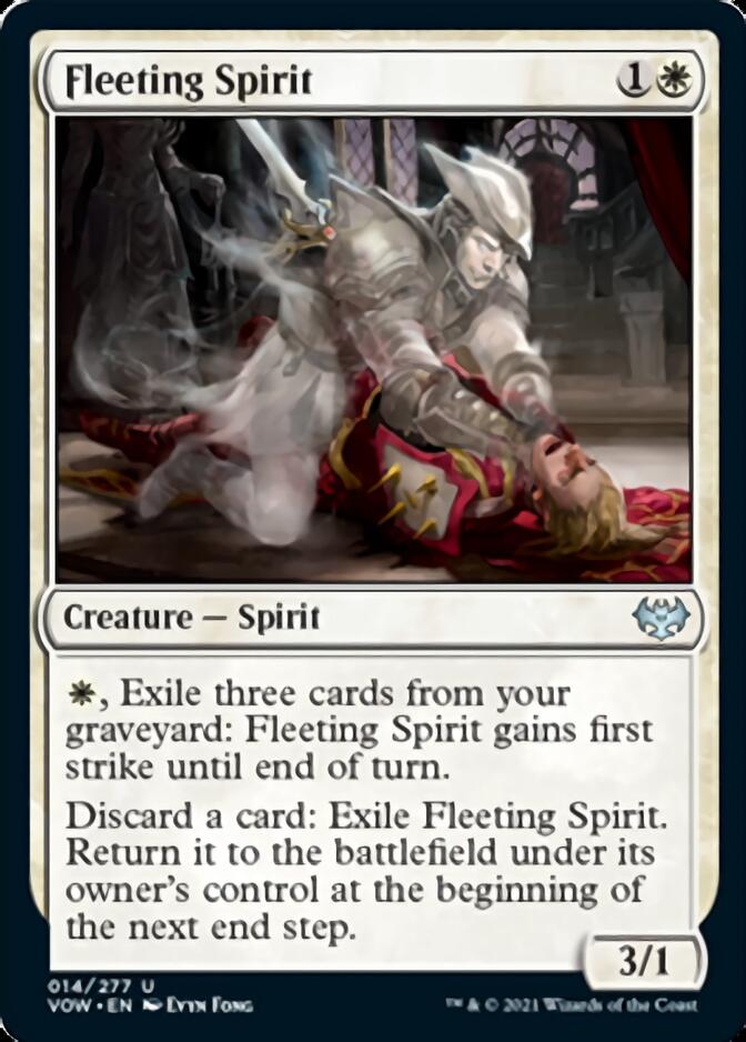 Fleeting Spirit [Innistrad: Crimson Vow] | Black Swamp Games