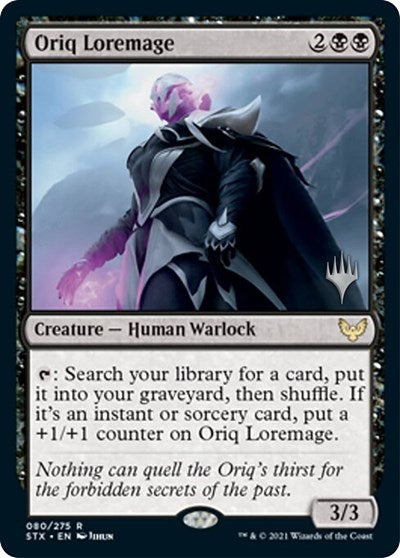 Oriq Loremage (Promo Pack) [Strixhaven: School of Mages Promos] | Black Swamp Games