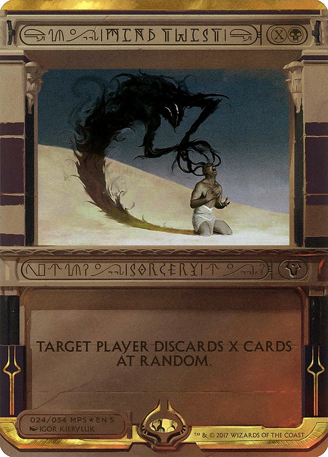 Mind Twist (Invocation) [Amonkhet Invocations] | Black Swamp Games