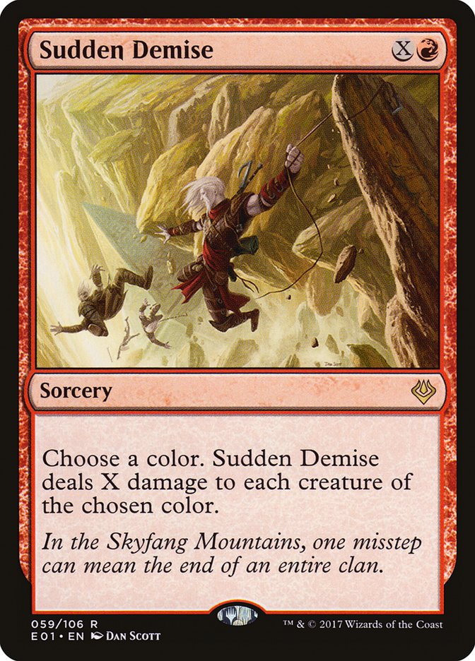 Sudden Demise [Archenemy: Nicol Bolas] | Black Swamp Games