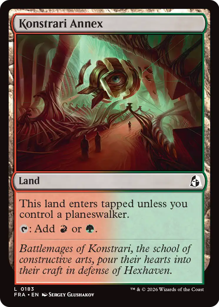 Konstrari Annex [Reality Fracture] | Black Swamp Games