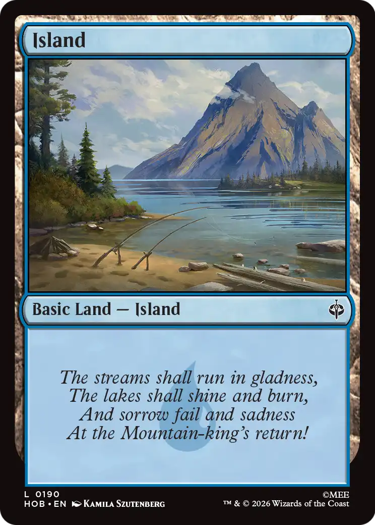 Island (0190) [The Hobbit] | Black Swamp Games