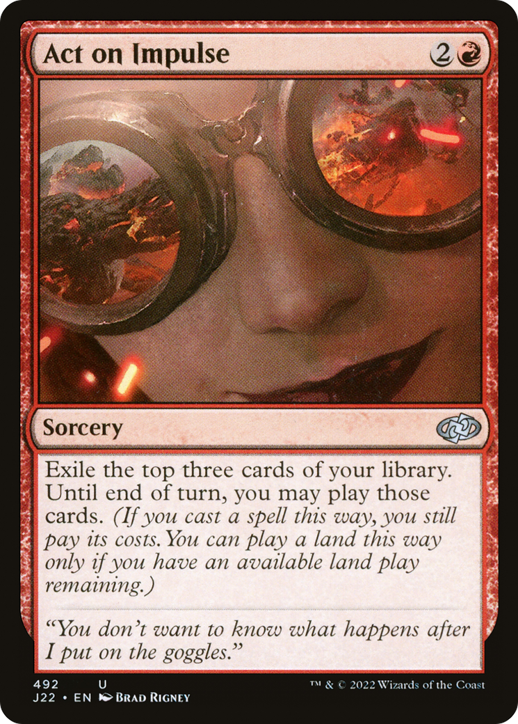 Act on Impulse [Jumpstart 2022] | Black Swamp Games