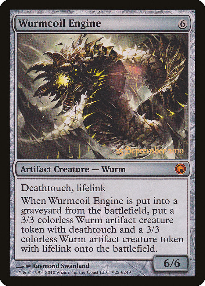 Wurmcoil Engine [Scars of Mirrodin Prerelease Promos] | Black Swamp Games