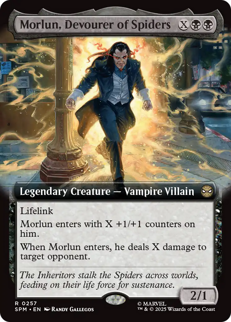 Morlun, Devourer of Spiders (Extended Art) [Marvel's Spider-Man] | Black Swamp Games